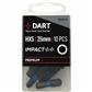 DART Hex No.5 25mm Impact Driver Bit - Pack 10