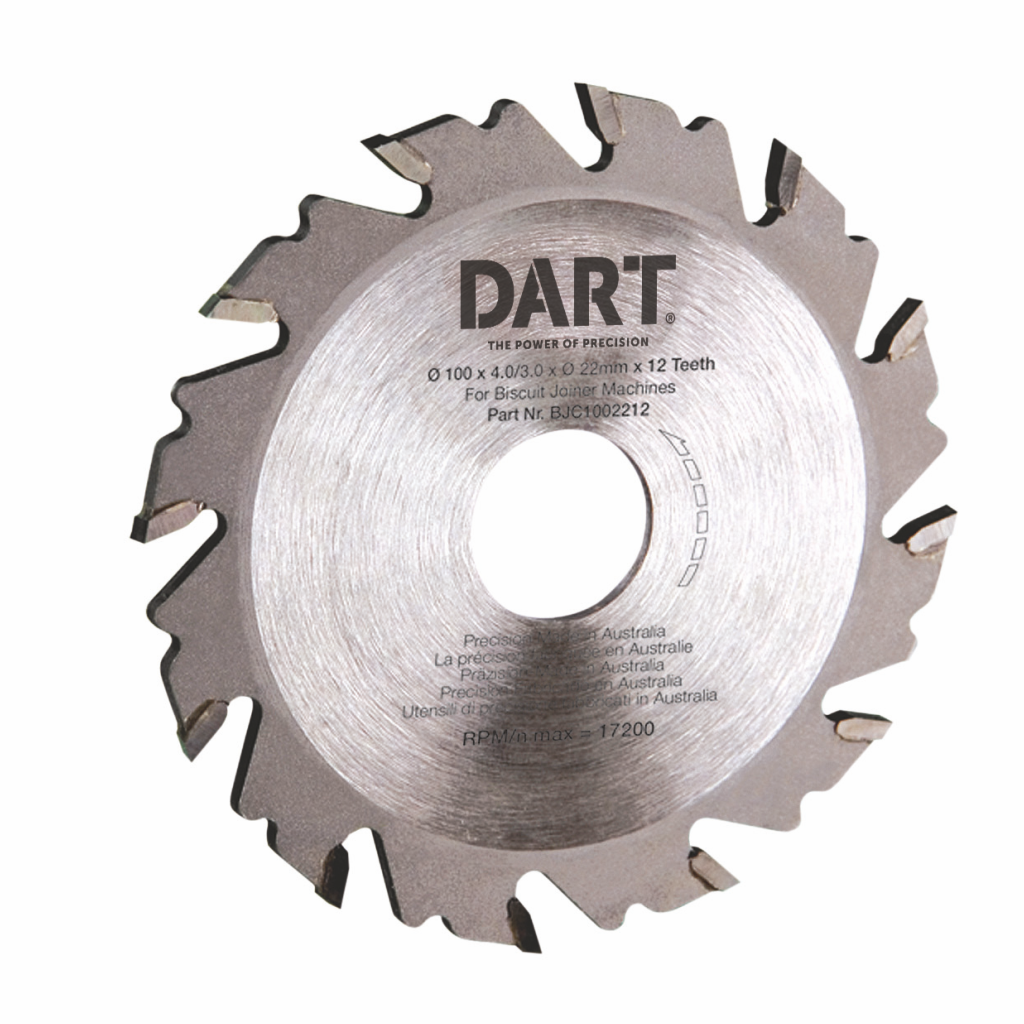 DART Biscuit Cutting Blade 102Dmm x 22.23B x 12Z