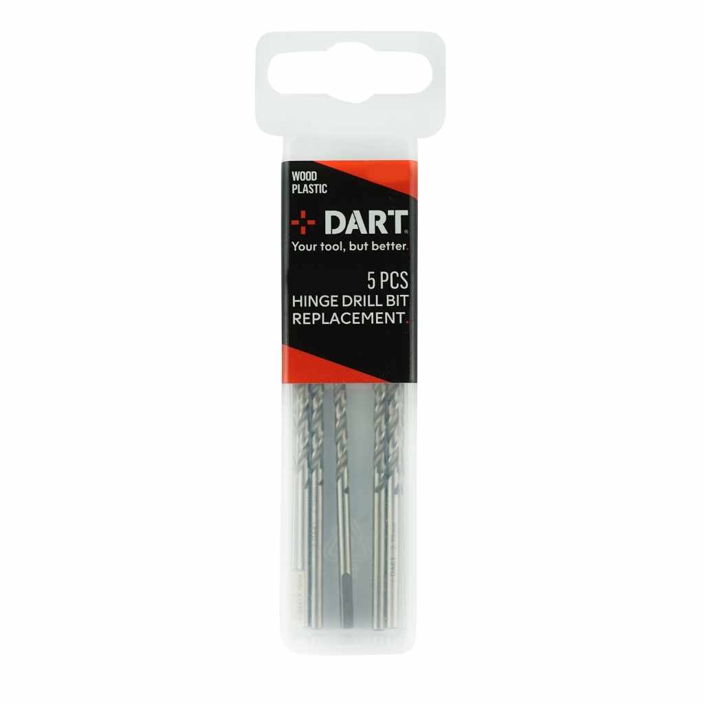 DART Hinge Drill Bit Replacement 3.5mm Pack 5