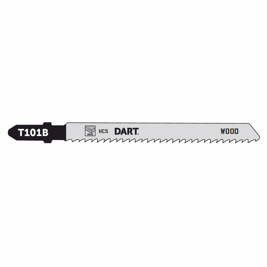 DART T101B Wood Cutting Jigsaw Blade - Pk 5 (PTY)