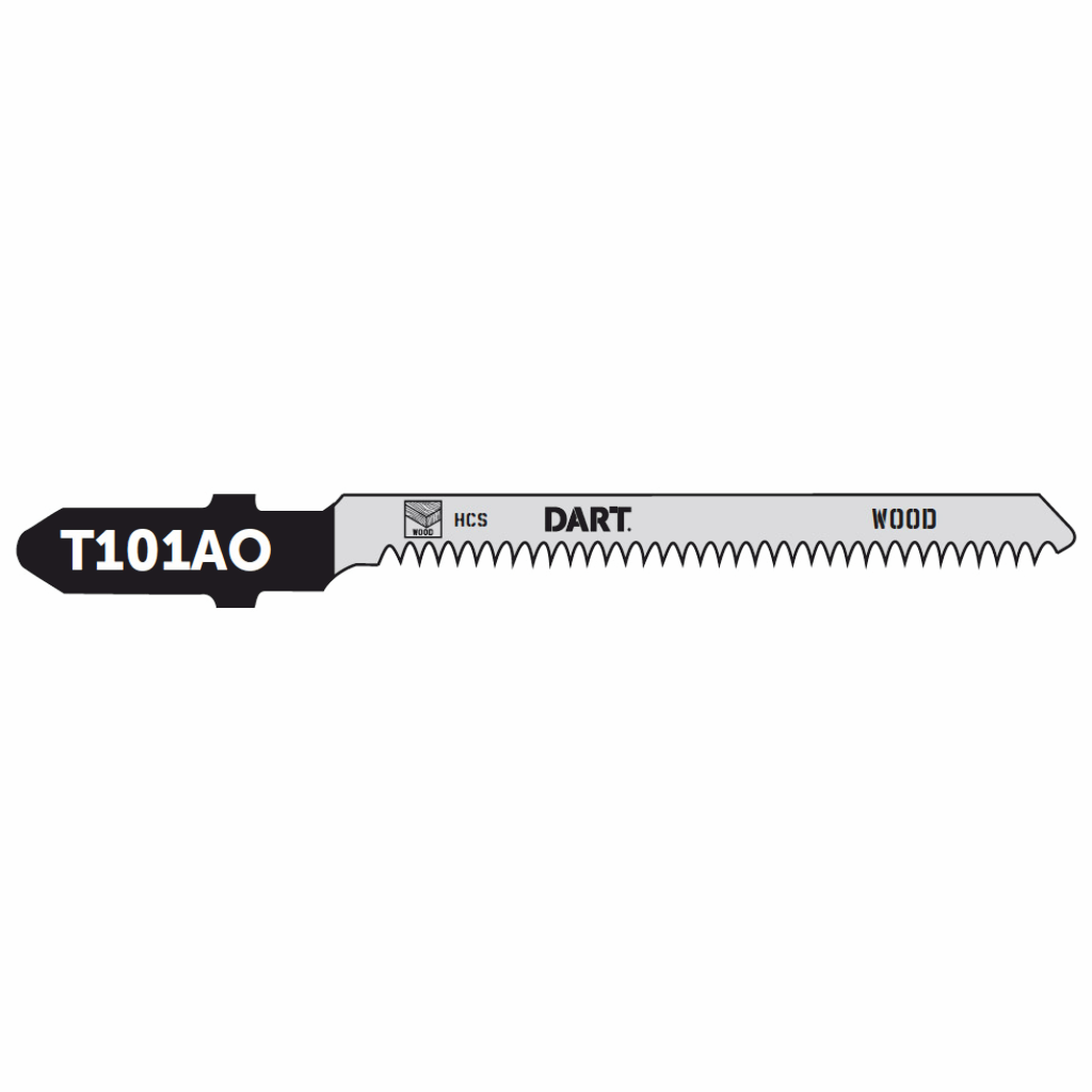 DART T101AO Wood Cutting Jigsaw Blade - Pk 5 (PTY)