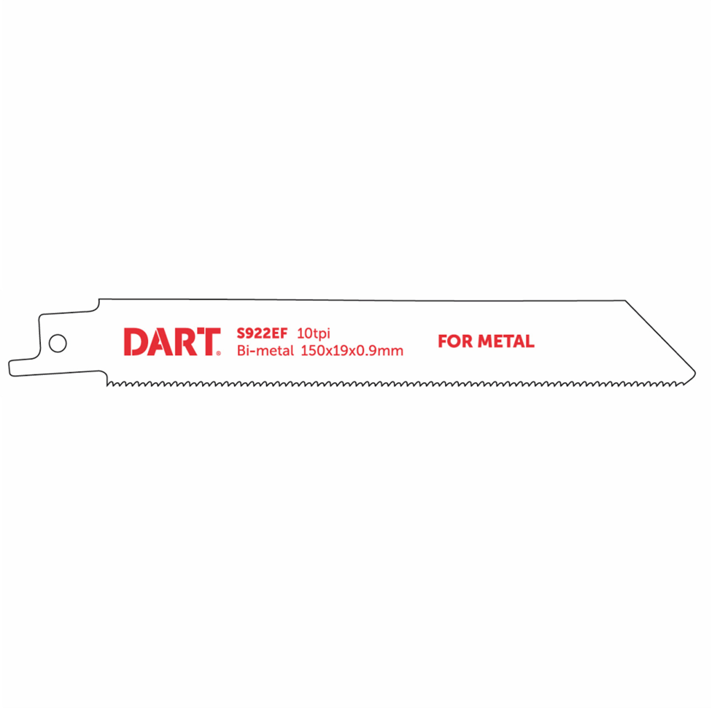 DART S922EF Metal Cutting Reciprocating Blade Pk 5 (PTY)