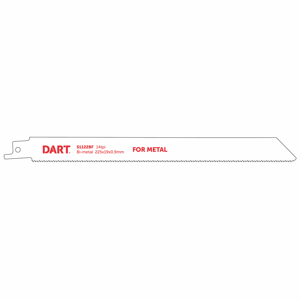 DART S1122BF Metal Cutting Reciprocating Blade Pk5