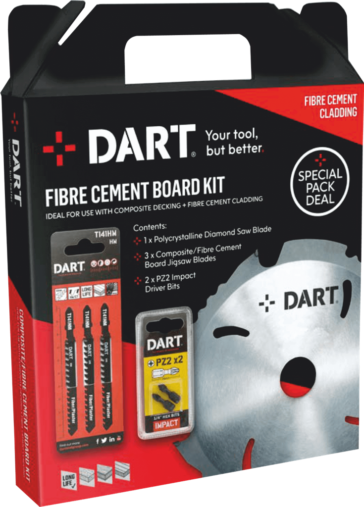 DART PCD Fibre Cement Board Kit 160204
