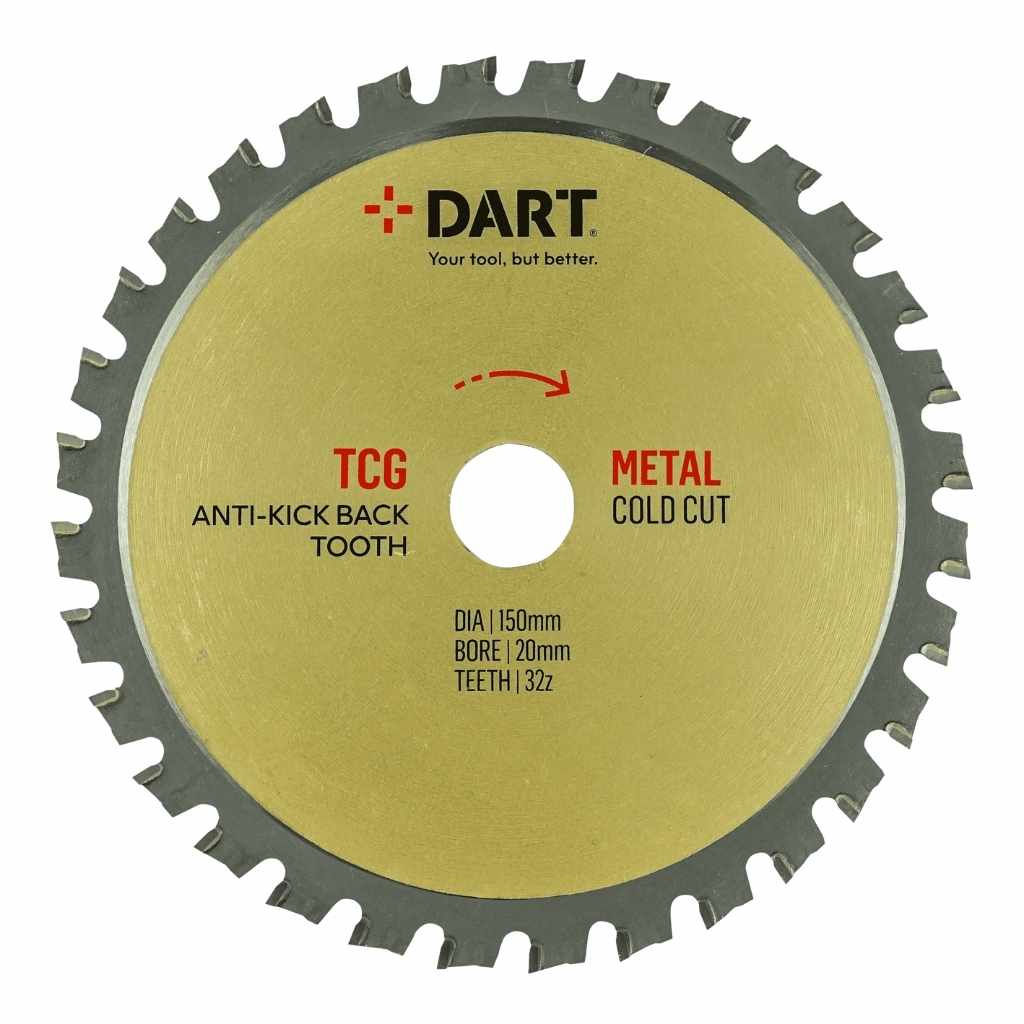 DART Gold PMC Metal Blade 165Dmm x 20B x 40Z