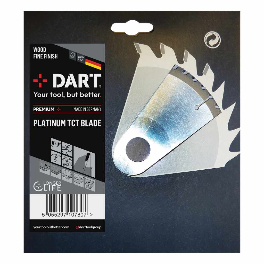 DART Platinum ATB +8 Saw Blade 165Dmm x 20B x 48Z