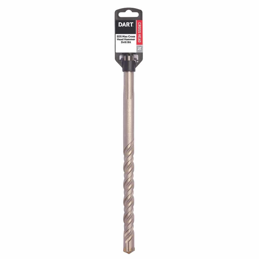 DART 24 x 320mm SDS Max Cross Tip Hammer Drill Bit