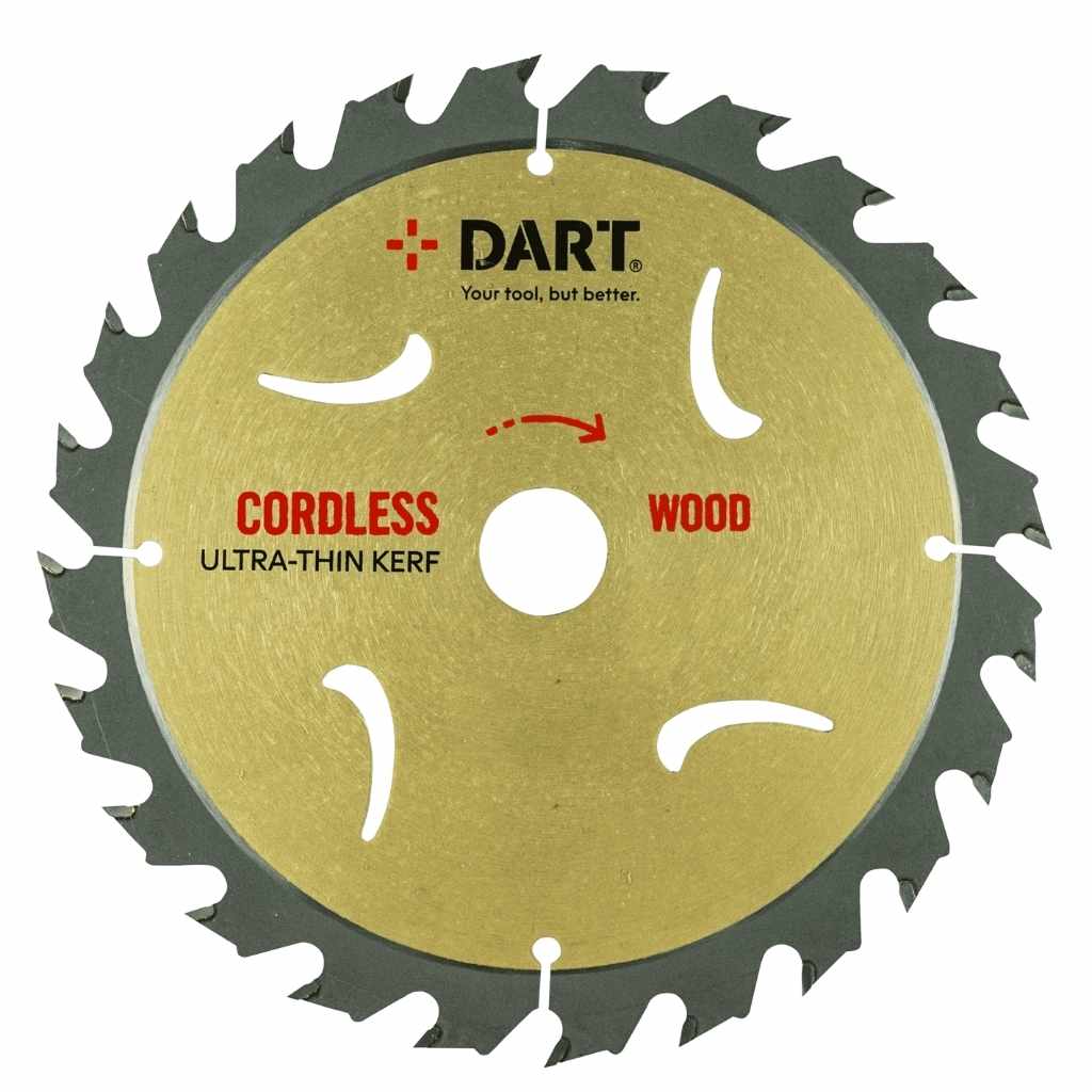 DART Gold ATB Thin Kerf Wood Saw Blade 136Dmm x 10B x 20Z