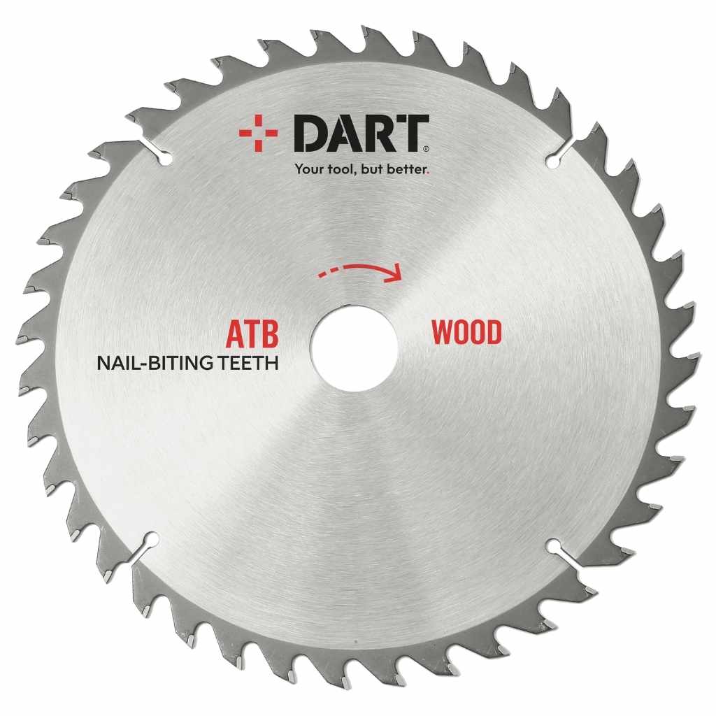 DART Silver Wood Saw Blade 160Dmm x 20B x 60Z