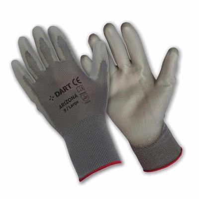 DART Grey PU Glove Size L (9)
