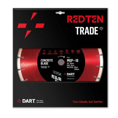 DART Red Ten PRO BMI-10 Diamond Blade 300Dmm x 20B
