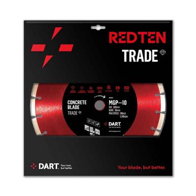 DART Red Ten TRADE MGP-10 Diamond Blade 300D x 20B