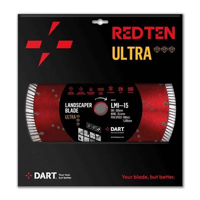 DART Red Ten BGP-15 Diamond Blade 450Dmm x 25.4B
