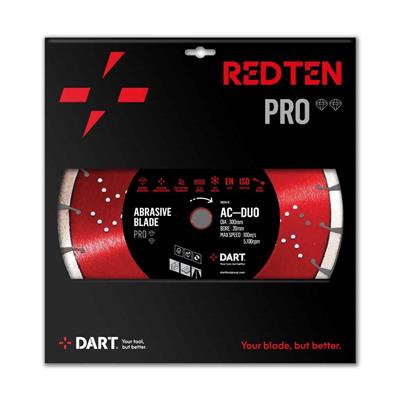 DART Red Ten PRO ST-10 Tile Diamond Blade 250Dmm x 22B (DCT)