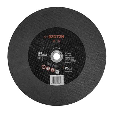 DART Red Ten SS/Inox 300x3x20mm Abrasive Disc 
