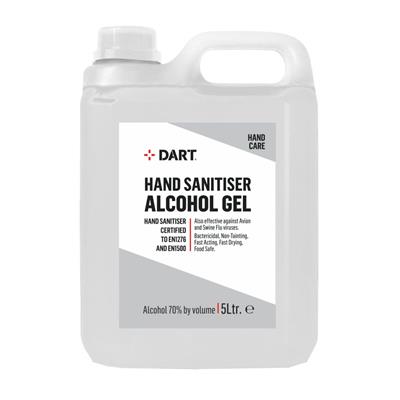 +DART Hand Sanitiser Gel 5Lt (DCT)