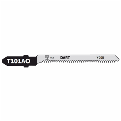 DART T101AO Wood Cutting Jigsaw Blade - Pk 5 