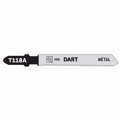DART T118A Metal Cutting Jigsaw Blade - Pk 5 (PTY)