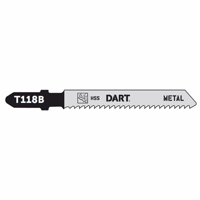 DART T118B Metal Cutting Jigsaw Blade - Pk 5 (PTY)