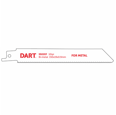 DART S922EF Metal Cutting Reciprocating Blade Pk 5 