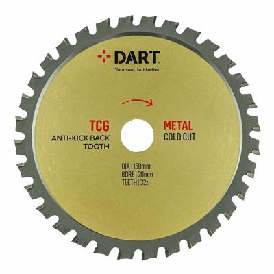 DART Gold PMC Metal Blade 180Dmm x 20B x 36Z