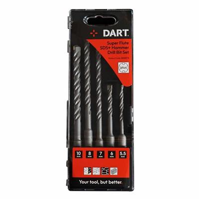 DART 5 Piece SDS+ Hammer Drill Bit Set  