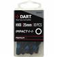 DART Hex No.6 25mm Impact Driver Bit - Pack 10