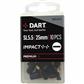 DART Slotted 5.5 x 0.8 x 25mm Impact Driver Bit - Pk 10